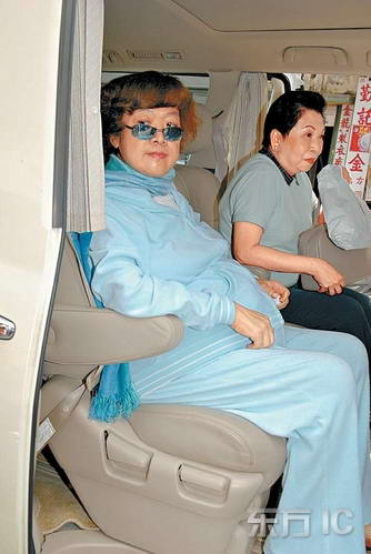 沈殿霞生前组图:07年8月13日 品尝美味鱼蛋粉