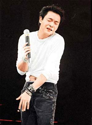 张国荣搞笑表情