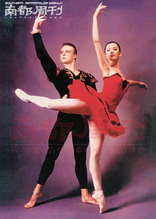 上个世纪80年代后期，彭丹是中央芭蕾舞团最年轻的演员。