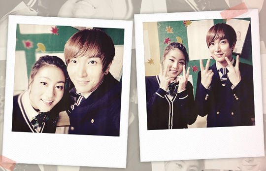 姜素拉和SuperJunior成员利特