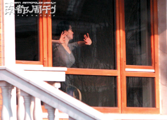 左小青健身图(摄影：摄影 特约记者 风行)