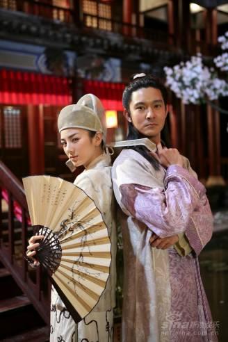 新浪娱乐讯 黄奕,立威廉因合作浪漫古装喜剧《十全九美》而相识.