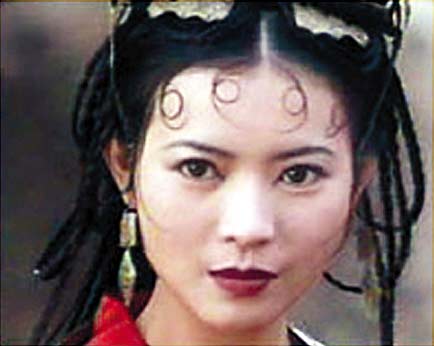 蓝洁瑛在《大话西游》中的造型