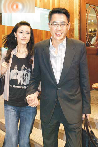 李嘉欣大方回应无视前妻向许晋亨借种(图)