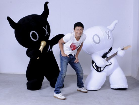 刘德华"儿子"与张含韵"谈情说爱"(图)