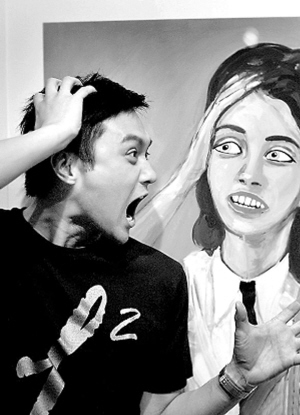 张智霖也成了余文乐的模特