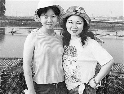 白冰冰与女儿（资料图片）