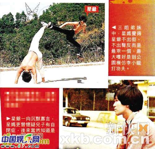 星爷小时候最爱功夫