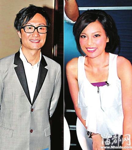 郑中基与主播余思敏