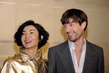 奥雷·舍人和女友张曼玉