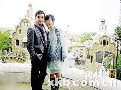 陈松伶与张铎于巴塞罗那