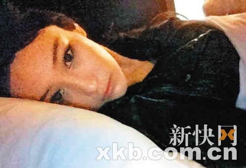 张馨予早前贴出床照，逼使吴卓羲承认其女友地位