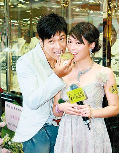 郭晋安和太太欧倩怡