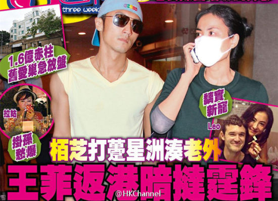 港媒曝王菲密探谢霆锋