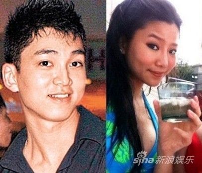 大女儿郑咏恩(右)被指和富3代林孝信约会