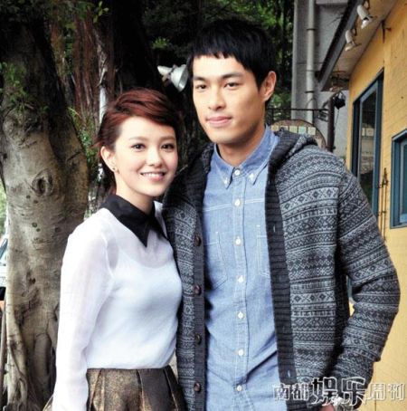 郭采洁与帅气男友杨佑宁感情稳定.