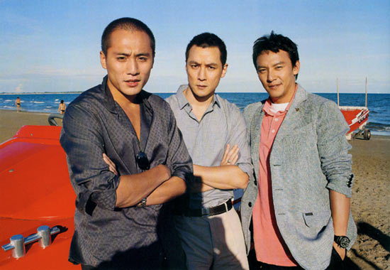 刘烨、吴彦祖与张震