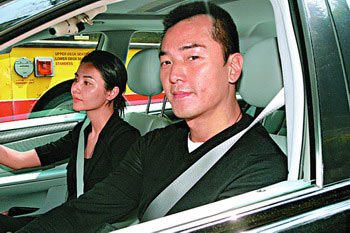 郑伊健和女友蒙嘉慧