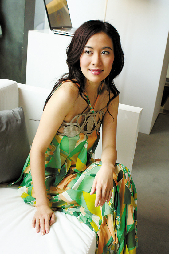 叶璇笑言自己太强悍 不适合嫁入豪门(组图)