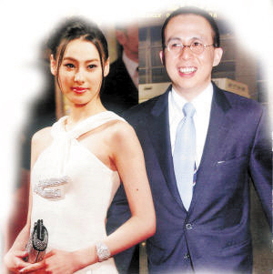 梁洛施、李泽楷