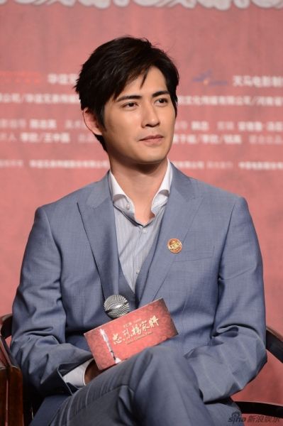 周渝民出席《忠烈杨家将》发布会