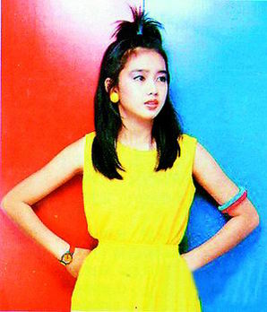 少女时代的朱丽倩。