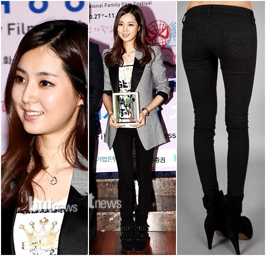 韩情脉脉:揭秘女演员韩彩雅着装技巧(图)