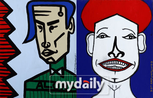 韩国演员河正宇4月17日首尔举办个人画展(图)