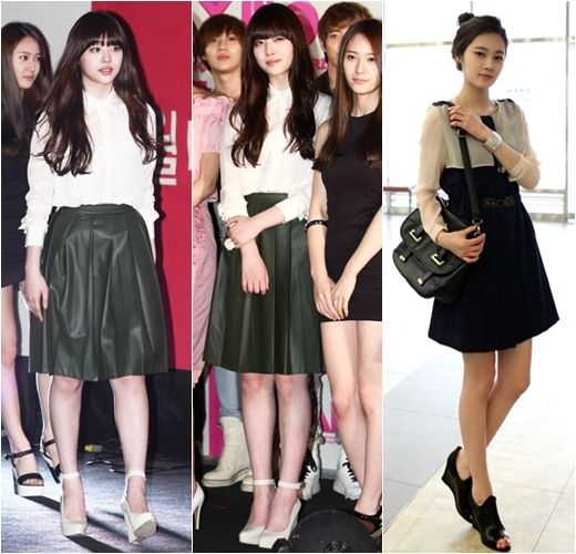 Sulli(左、中)
