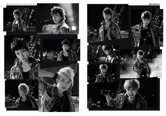 B.A.P的全新写真集《RECORDING TAKE 2》