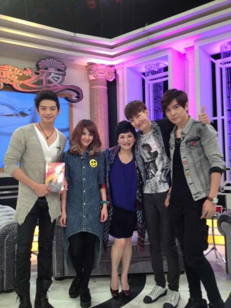 周觅录制《小燕之夜》