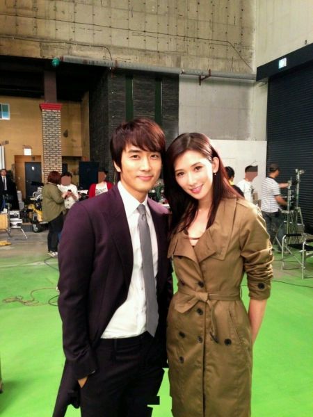 宋承宪与林志玲合影