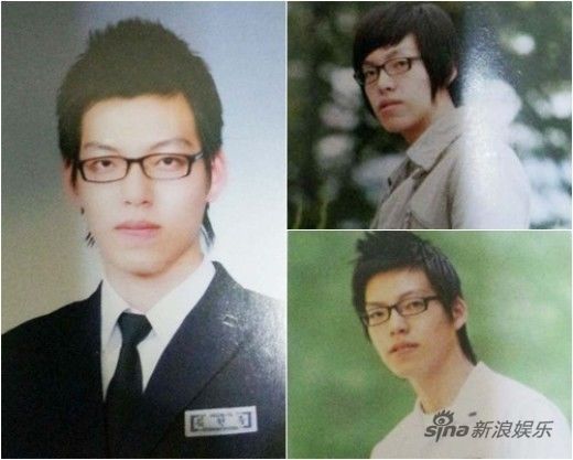 金宇彬高中毕业照