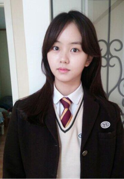 金素贤公开校服照清纯无敌