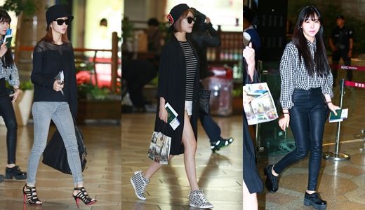 After School成员珠妍、Lizzy、Raina