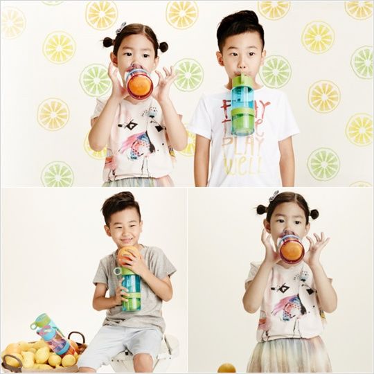 Epik High成员Tablo女儿HARU牵手姜世美儿子拍广告