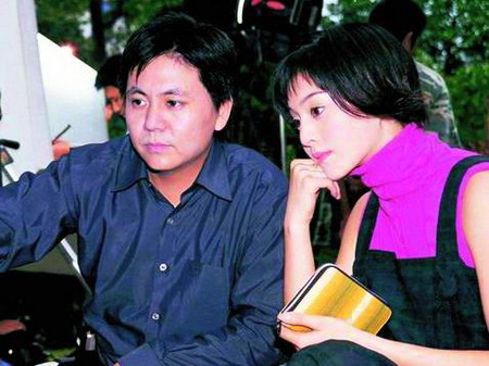 贾云与范冰冰（右）