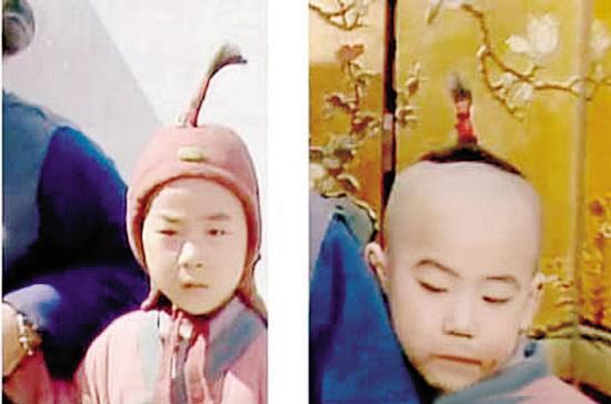 老版《红楼梦》中跟着“刘姥姥”进大观园的“板儿”