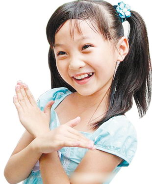 可爱的林妙可早就是一位小明星了