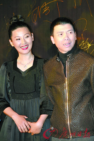 徐帆与冯小刚（CFP供图）