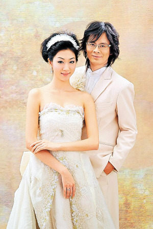 唐磊、刘帅结婚照