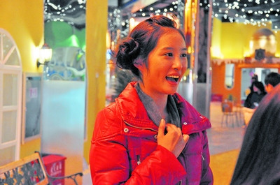 爱漂亮的李欣汝对于接拍“南子”一角非常兴奋