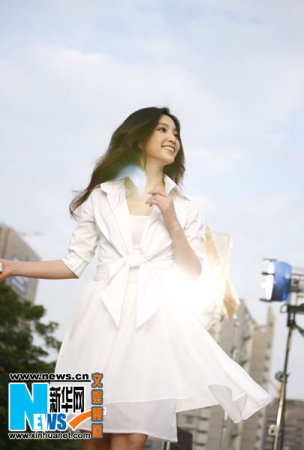 李冰冰清纯飘逸