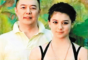 张铁林与女儿月亮 