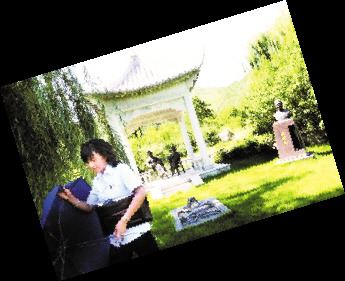 法院调查侯耀文墓地