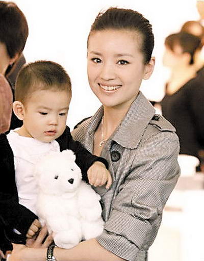 董洁和儿子