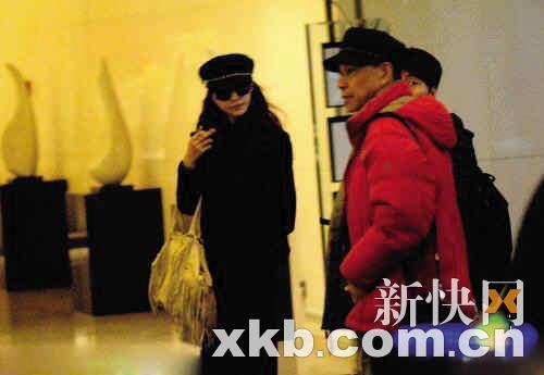 曾被拍到双双出入公寓