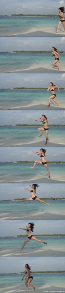 北京时间2月12日消息,据香港媒体报道,李冰冰穿上性感比基尼泳衣在