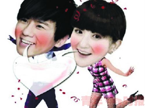 张杰谢娜七夕微博传婚