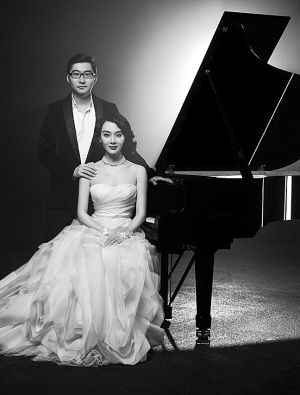 陈数和赵胤胤结婚照